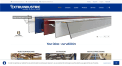 Desktop Screenshot of extruindustrie.cz